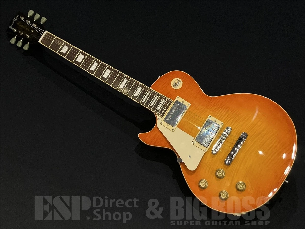 新品同様）Grass Roots G-LP-STD レスポール Leftyモデル GrassRoots G-LP-STD Left-handed Les Paul type Honey Sunburst