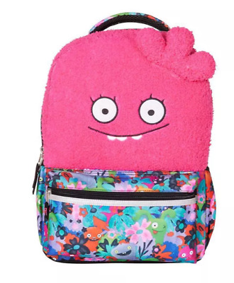 New w/ tags!! Hasbro School Uglydolls Ugly Dolls Pink Floral Moxy Girl Backpack