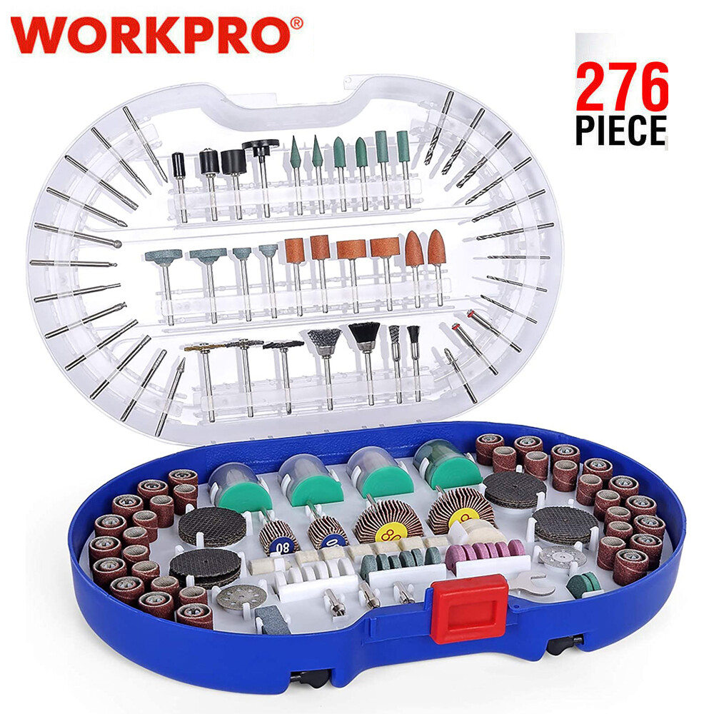 Kit De Accesorios Para Herramientas Rotativas Workpro, 276