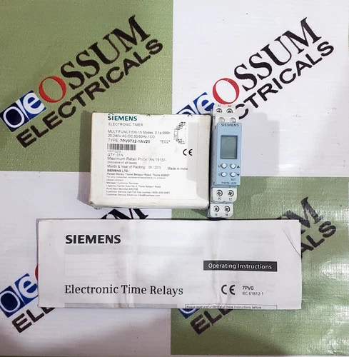SIEMENS 7PV0732-1AV20 TIMER TIMING 0.1S-999H VOLTAGE 20-240VAC/DC FAST SHIPPING