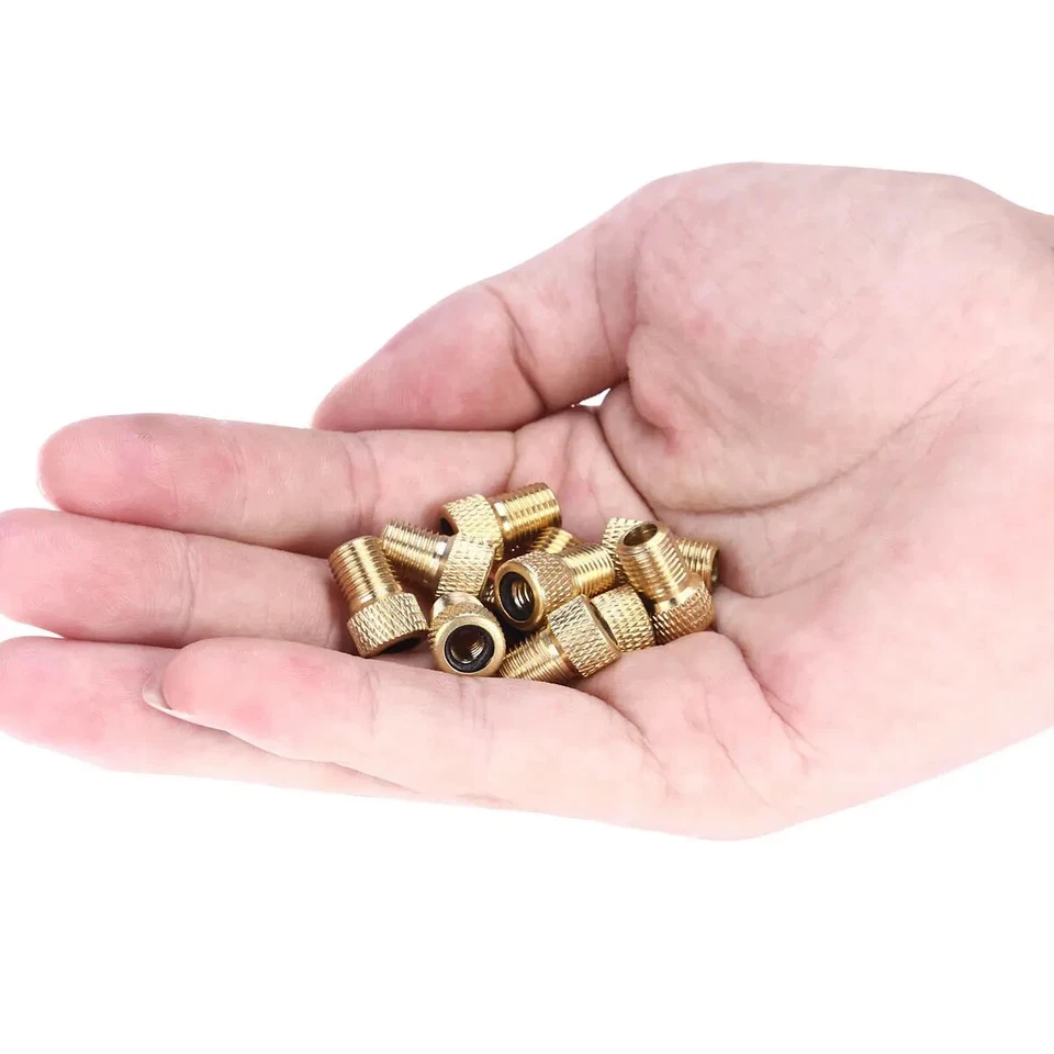 4x Französisches Ventil Adapter Schrader SV Sclaverand DV Dunlop Sclaverand - Bild 3 von 4