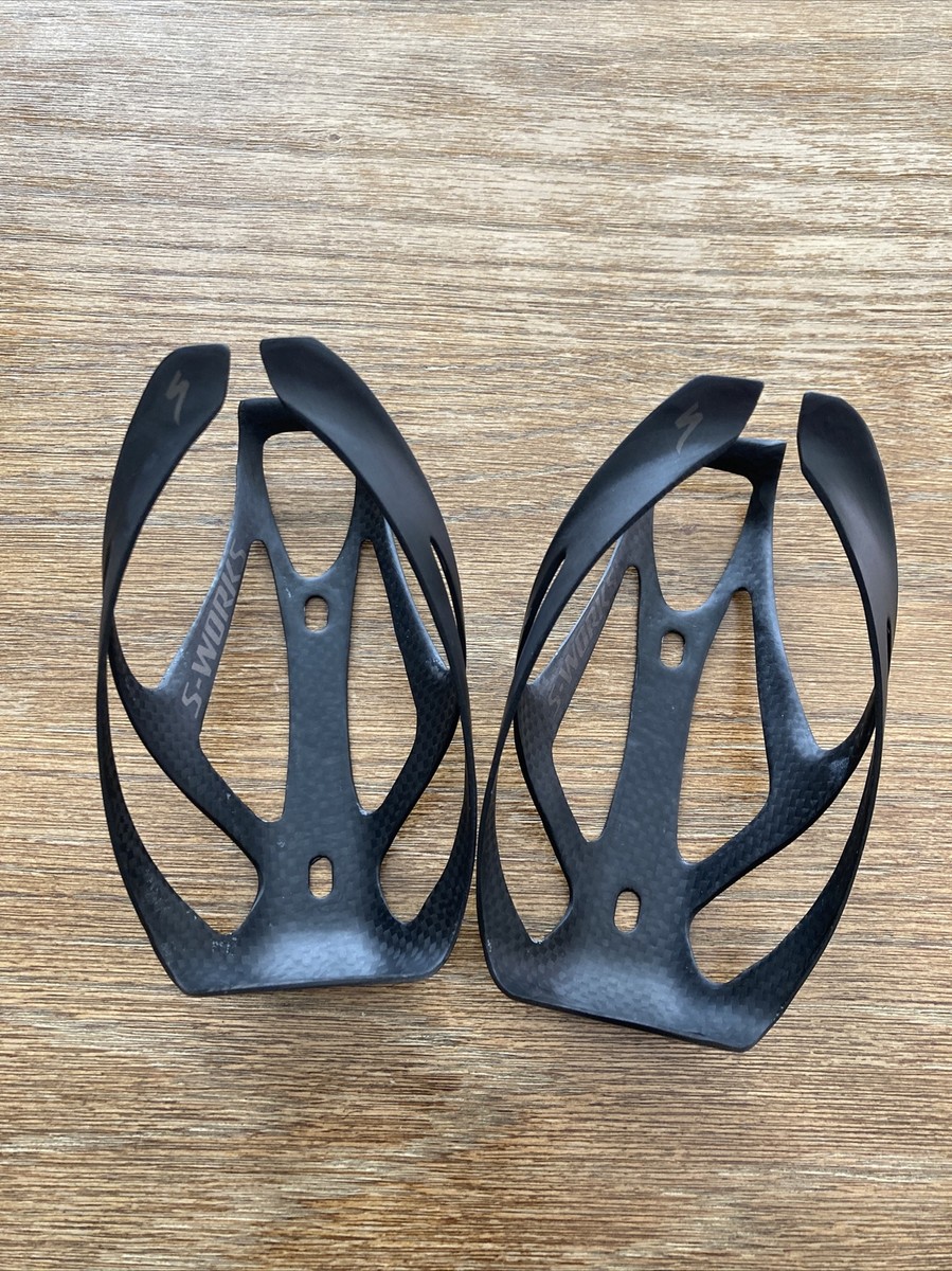 Specialized S-Works Rib Cage III pair water bottle cages matte