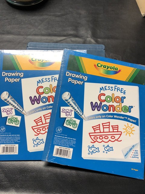 Download Crayola Color Wonder Drawing Paper 30 Sheets 75 2143 for sale online | eBay