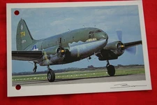 AVIATION - CURTISS WRIGHT CW 20 C 46 COMMANDO GUY BROCHURE N°101 POSTCARD