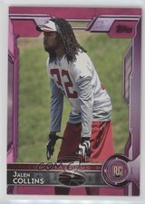 2015 Topps Rookie BCA Pink 158/499 Jalen Collins #470 0b5
