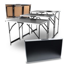 Mehrzwecktisch Verkaufstisch Malertisch 3tlg Klappbar 100x60cm 30kg BITUXX