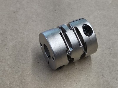 Aluminum Flexible Encoder Coupling 8mm X 10mm