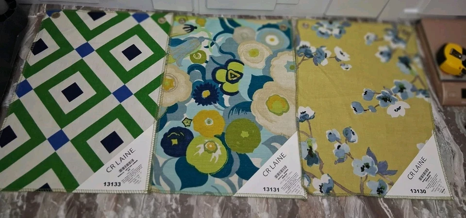 HIGH END DESIGNER FABRIC SAMPLE 31 Pieces CR LAINE 18"x12" - Image 4 of 4