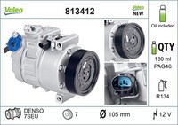 Neu - Valeo 813412 Kompressor, Klimaanlage FüR Bmw
