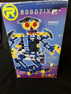 RadioShack Exclusive ROBOTIX-Sound Activated Motorized Robot Building Kit