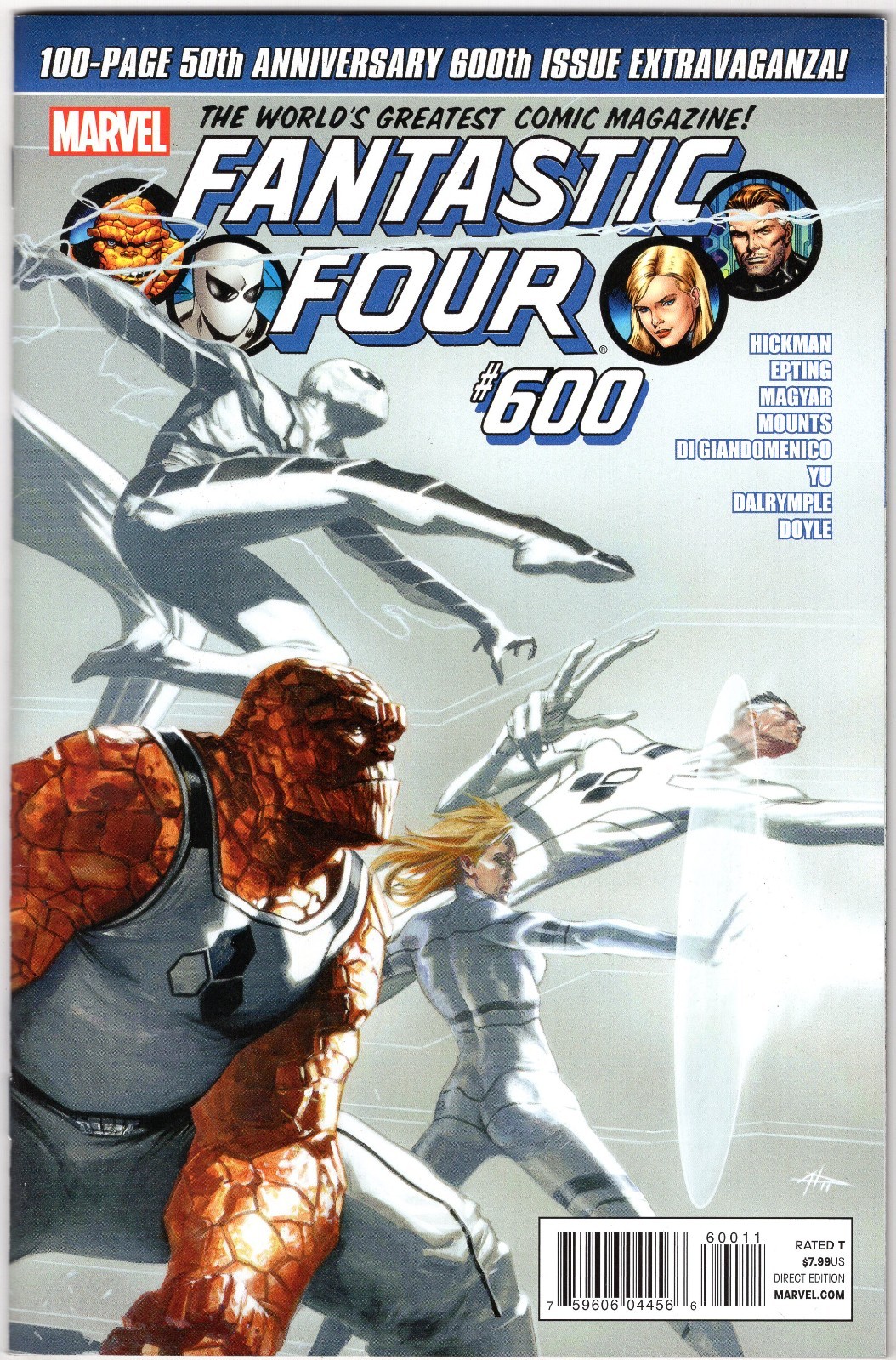 Fantastic Four #600 Marvel Comics 2011 NM-