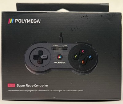 POLYMEGA Super Retro Controller SNES & SFC w/ Box