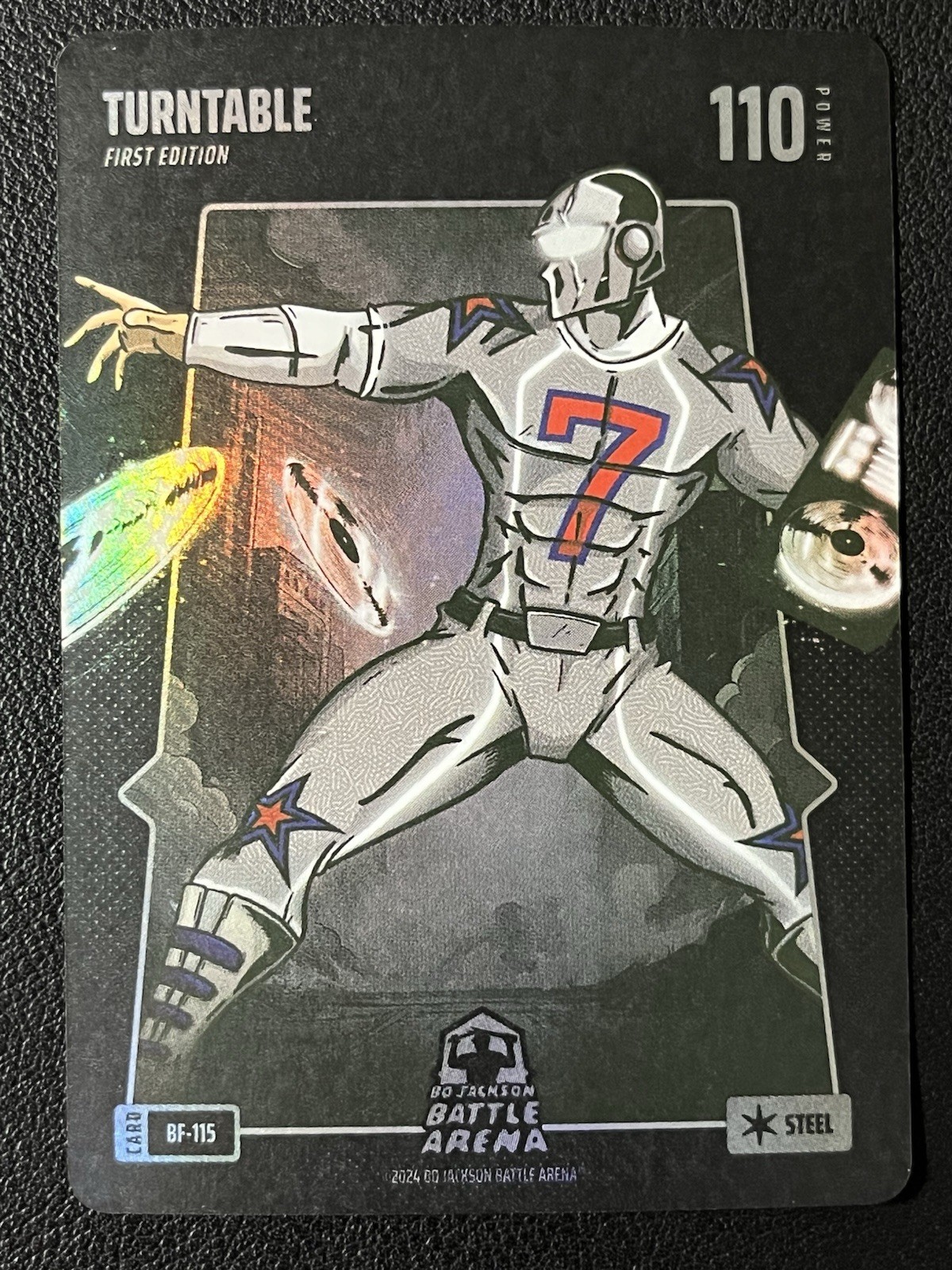 2024 Bo Jackson Battle Arena Trea Turner Turntable BATTLEFOIL Steel 1st Edition