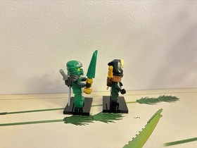 x3Official LEGO Minifigure Ninjago Rise of the Snakes Lloyd ZX NJO0065 9450 9574