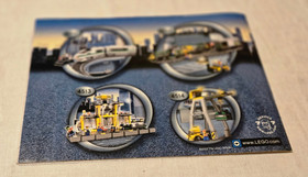 LEGO 7033  WORLD CITY: Armored Car Action  - 100% w/box & manual