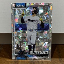 2026 Topps Maximo Acosta Rookie Parallel Miami Marlins Baseball Card #172