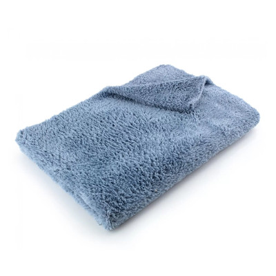 Carpro Boa 500gsm Grey Edgeless Microfibre Buffing Towel 16'' x 24''