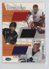 2001-02 ITG Parkhurst Teammates /30 Dominik Hasek Jaromir Jagr Tomas Kaberle 4w8