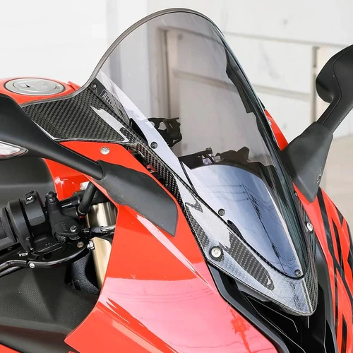 clear Fairing Screen Windshield for BMW S1000RR S 1000 RR 2019-2025 Carbon Fiber - Picture 3 of 9