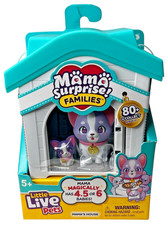 Little Live Pets Mama Surprise Frenchie Doghouse Playset Interactive Toy New