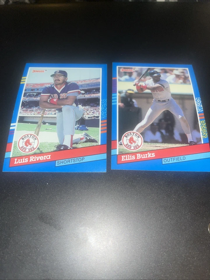 1991 Donruss Boston Red Sox You Pick The Player Card - Image 4 of 4
