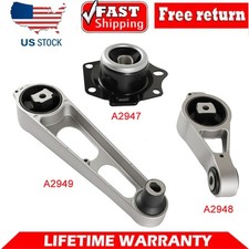 3pcs Engine Motor Mounts Kit Fit For Dodge Neon 2000-2005 2.0l 2003-2005 2.4l L4 3pcs Engine Motor Mounts Kit Fit For Dodge Neon 2000-2005 2.0l 2003-2005 2.4l L4