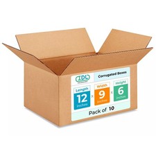 Medium Boxes 12X9X6 - 200 Lb Vs - Packing Boxes For