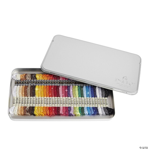 DMC Etoile Six Strand Embroidery Floss 35 Skeins Matte Finish Collector's Tin - Picture 9 of 10