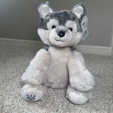 Build A Bear Workshop Wolf Pup Woodlands Animal Collection 12”