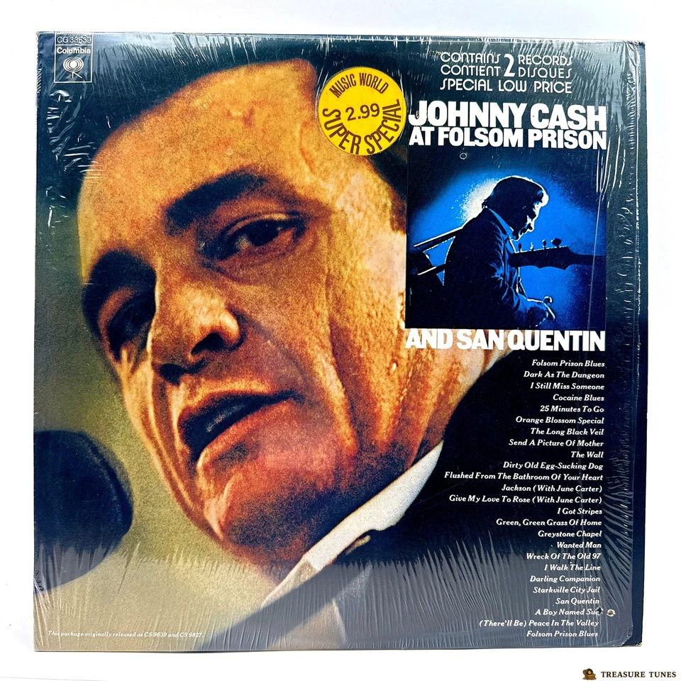 Johnny Cash – At Folsom Prison And San Quentin - Image 2 of 4
