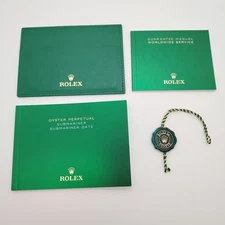 Authentic Rolex Submariner Booklet Manual Full Set 116610 126610