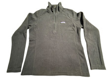 Patagonia Women's Micro D 1/4-Zip Fleece Black Size MREG STY26278