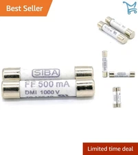 Digital Multimeter Fuses 0.5A 500mA 1000V Fast Acting Ceramic Replacement Pack