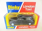 DINKY 284 'AUSTIN FX4 LONDON BLACK TAXI CAB'. VINTAGE. MIB/BOXED