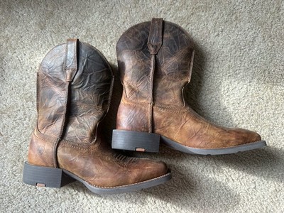 Ariat Men's Sport Rambler Bartop Brown Square Toe Boots 10042586 New W/O Tags