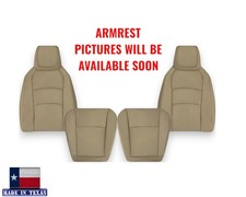 2009 2011 Tan Seat Covers For Ford E350e450 Econoline Van Front-armrest Vinyl 2009 2011 Tan Seat Covers For Ford E350e450 Econoline Van Front-armrest Vinyl