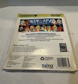 Hit The Ice Brand New in Box/Sealed! Turbografx 16 NEC Taito DUO