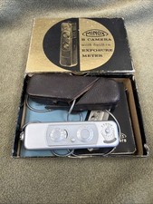 Vintage Minox B Subminiature Camera Working. Full Set