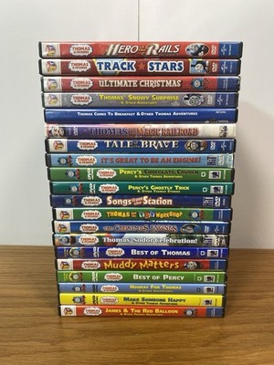 Lot of 20 - Thomas the Train Thomas and Friends DVDs