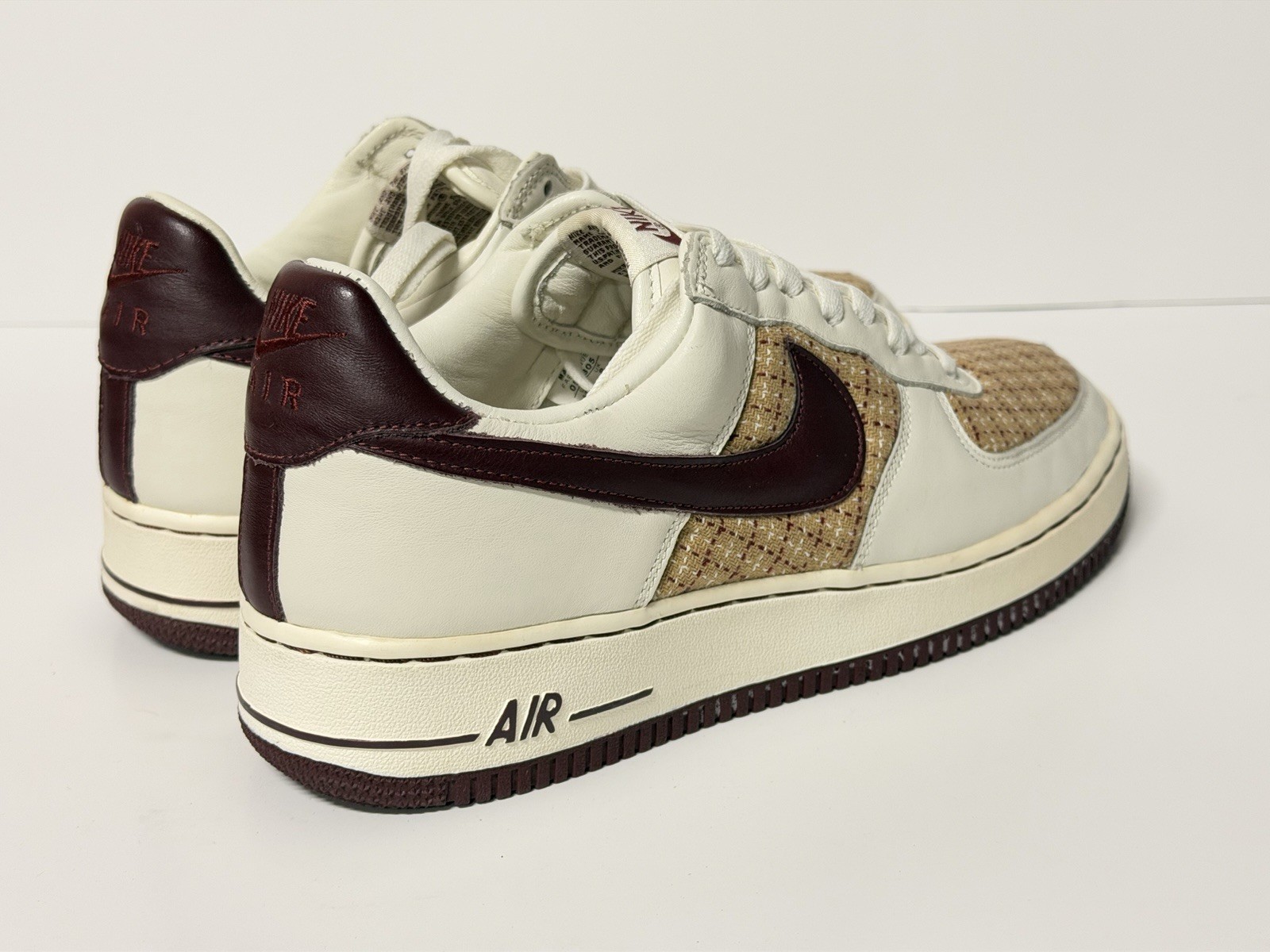 Nike Air Force 1 Premium Supreme Off White 309439-161 Women's Sz 11.5 (Men 10) thumbnail 10