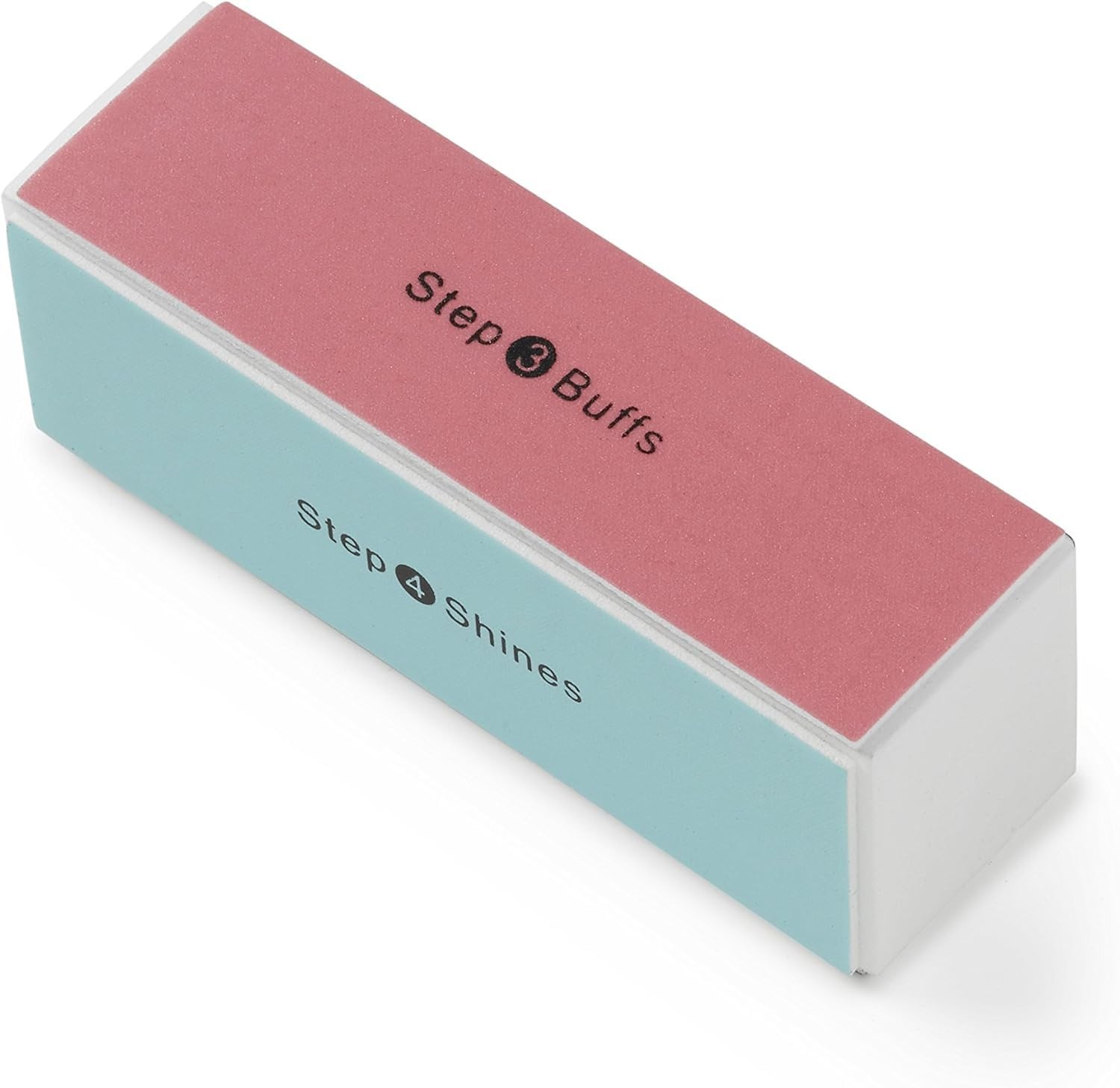 Manicare Nail Buffing Block, 4 Sided File And 1 Count (Pack of 1), Multi