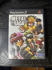 Sony PlayStation 2 - PS2 - Metal Saga -Black Label - CIB - Near Mint 