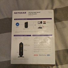 NETGEAR CM700-100NAS Cable Modem