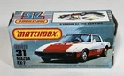 Matchbox Lesney Superfast 31 Mazda RX-7 Empty Box Only White With Red Tampo