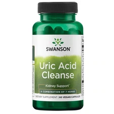 Swanson Ultra Uric Acid Cleanse, Natural Supplement, 60 Capsules