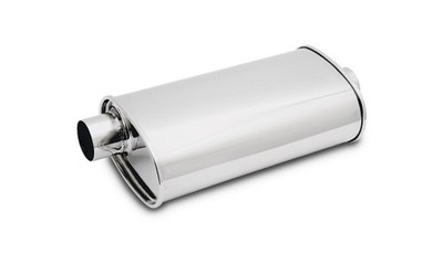 Vibrant Performance 1105 STREETPOWER Oval Muffler 2.25'' Inlet/Outlet