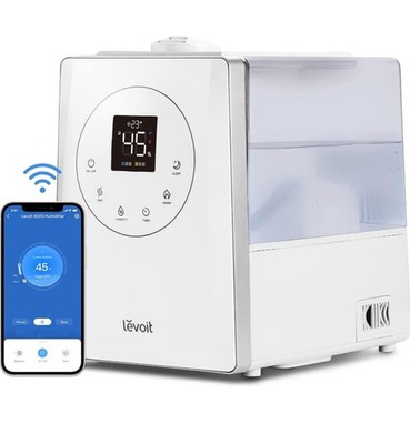 LEVOIT Smart 6L Top Fill Warm Cool Nebel Luftbefeuchter für Schlafzimmer & Großraum
