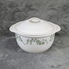 Corelle Coordinates CALLAWAY Ivy Stoneware 1.5 Qt Covered Casserole Dish *