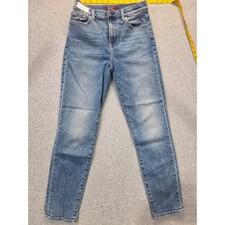 7 For All Mankind High Waist Skinny Jeans Medium Wash Blue Denim Women Size 27