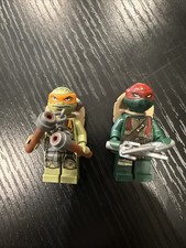 LEGO Minifigura Tortugas Ninja Adolescentes Mutantes Lote Rafael Miguel Ángel 79116